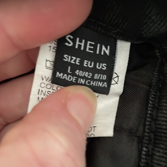 Black denim jeans with butterflies - Picture 5 of 7